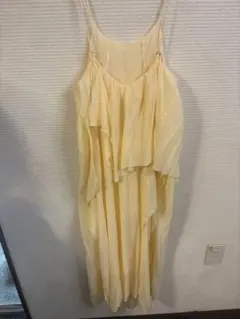 KBF キャミワンピース イエロー