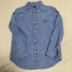 Ralph Lauren デニムボタンダウンシャツ 7/130-140cm