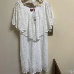 オシャレウォーカー レース ワンピース 白