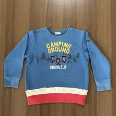 DOUBLE.B ダブルビー ミキハウス トレーナー 120cm
