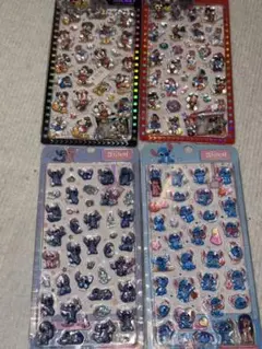 ボンボンドロップシール スティッチ ミッキー