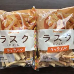 ラスク(キャラメル2袋) セコマ　北海道のサムネイル