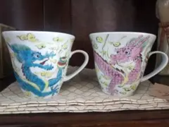 加藤雅一 伊万里焼 龍神 ペアマグカップのサムネイル