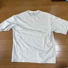 UNIQLO U エアリズムコットンオーバーサイズTシャツ　ライトグレー