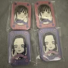 鬼滅の刃　スクエア缶バッジコレクション　胡蝶しのぶ　栗花落カナヲ　原作