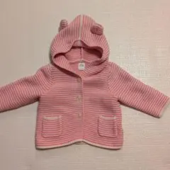 baby GAP フード付きアウター 6-12ヶ月 ピンク