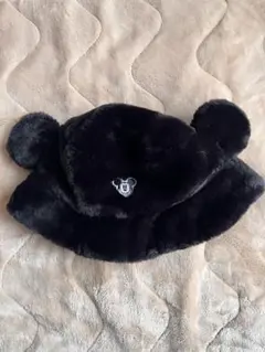 ディズニー ミッキー耳付き ファー帽子