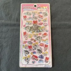 【新品未開封】パワーパフガールズ ぷくぷくプチドロップステッカー