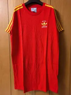 アディダス オリジナルス スペイン Tシャツワンピース L 綿100 新品未使用のサムネイル