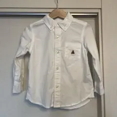 【baby GAP/ベビーギャップ】白シャツ 長袖 2years 90cm
