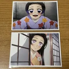 鬼滅の刃 無限城編 カフェ第二期 場面写ブロマイドくじその弐 しのぶ＆カナエ