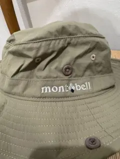 mont-bell ベージュ　バケットハット