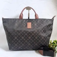 美品 russet TRAVEL SERIES モノグラム 2wayバッグ A4