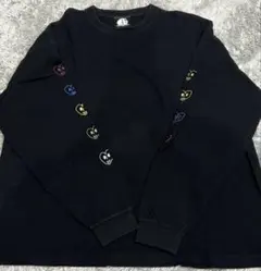 ナポリの男たち　喫茶ナポリ店　ロングTシャツ　ブラック