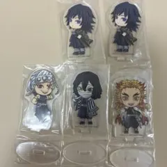 一番くじ 鬼滅の刃 アクスタ 冨岡義勇 宇髄天元 伊黒小芭内 煉獄杏寿郎