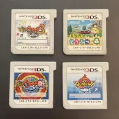 【ジャンク】3DS 妖怪ウォッチ真打 スキヤキ 他2個　合計4個セット