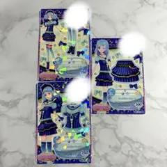 アイカツフレンズ！　ショップ購入限定カード　インクブルーコーデ