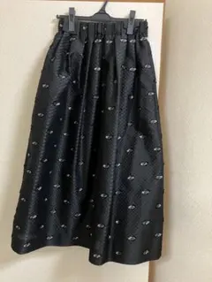 UNITED ARROWS ブラック　フレアスカート ブラック 38 未使用