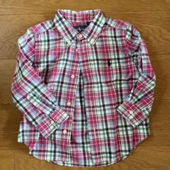 ラルフローレン チェック柄シャツ 24M 90cm 長袖