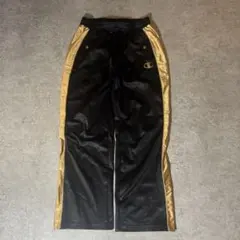 Champion 金ラメサイドライン トラックパンツ　y2k