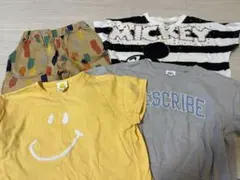 100サイズTシャツ3枚ボトムス1枚