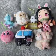 ぬいぐるみ 6体セット 鬼滅の刃 カービィ TOMICA　シナぷしゅ