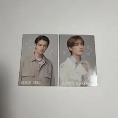 JUNON EBIDAN プロフィールカードM!LK 佐野勇斗 山中柔太朗