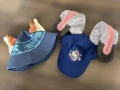 東京ディズニーリゾート ズートピア ニック ジュディ 帽子 2個セット