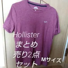 Hollister Tシャツ 赤 青 2枚セット