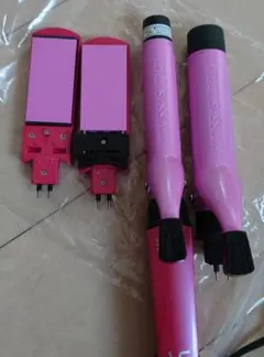 最終価格　ヴィダルサスーン　 3wayヘアアイロン ピンク　カールストレート両用