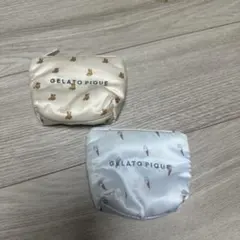 GELATO PIQUE ジェラートピケ　ポーチ 2個セット