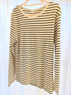 FINAMENTE オーガニックコットン ロングTシャツ L 綿100% 長袖