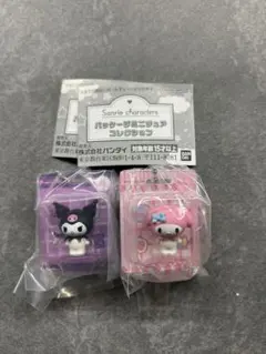 サンリオキャラクターズパッケージミニチュアコレクション２種セット