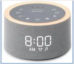 Dreamegg29種癒し音目覚まし時計ライト付きアラームスヌーズ機能