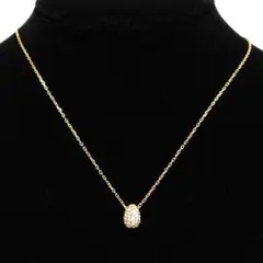 美品 SWAROVSKI スワロフスキー パヴェネックレス ゴールド系のサムネイル