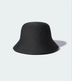 ユニクロ　完売　UVカットニットバケットハット　新品　ブラック　UNIQLO