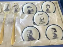 SNOOPY スヌーピー スプーン2本&スプーンレスト5個