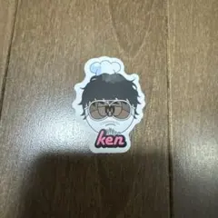 ラルク L'Arc-en-Ciel 代々木公演限定　うまい棒ステッカー　ken