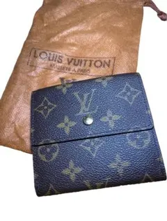 ルイヴィトン　モノグラム　ポルトフォイユエリーズ　二つ折り財布　財布　Wホック