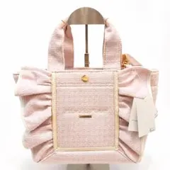 未使用タグ付 JILL by JILLSTUART ピンク フリルトート 完売色