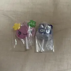 【2個】たまごっち　カラフルキャンディチャーム　ふらわっち　ますくっち　ガチャ