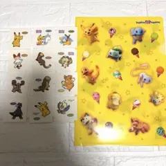 ポケモン　ポケットモンスター　シール　ファイル　まとめ売り