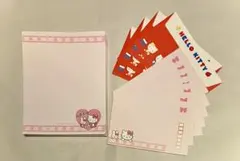 美品 ハローキティ レターセット 用紙155枚＋封筒11個 セット