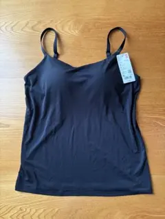 新品未使用　ユニクロ　 エアリズムブラキャミソール ブラック　XL