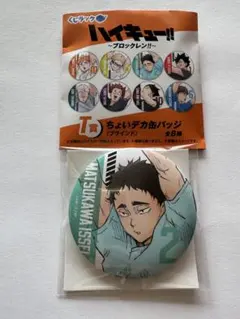 くじラック ハイキュー!!〜ブロックレン!!〜 松川一静 缶バッジ - メルカリ