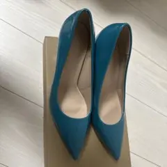SHEIN ブルー　ヒールのサムネイル