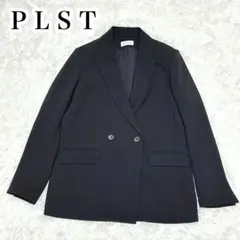 美品★PLST ダブルブレスト トリアセブレンドダブル ジャケット 近年モデル