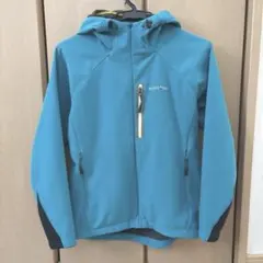 mont-bellモンベル　アウトドアウェア　ターコイズSサイズ　クリーニング済