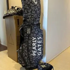PEARLY GATES キャディバッグ ブラック