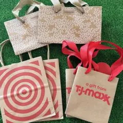 ハワイ TARGET ハワイアン航空 T.J. Maxx ミニ紙袋 お土産 紙袋